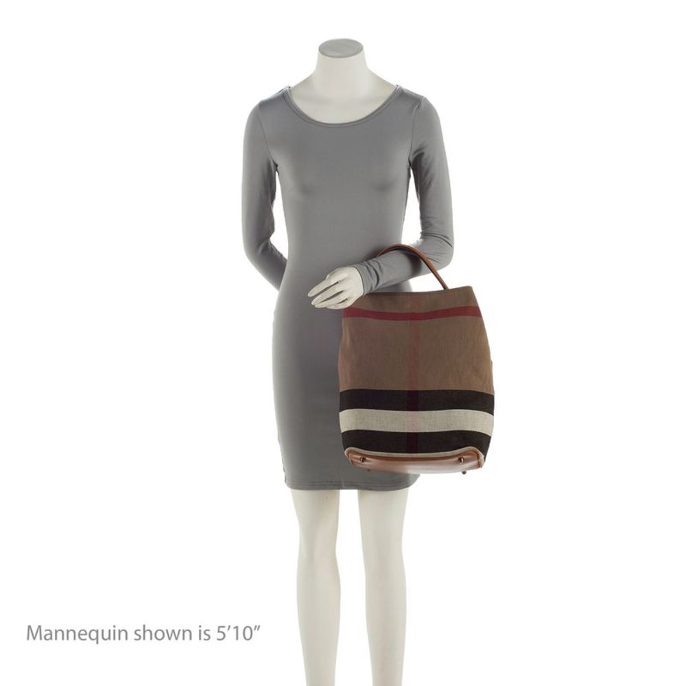 Burberry Canvas Check Susanna Medium Hobo - Picture 5 of 15